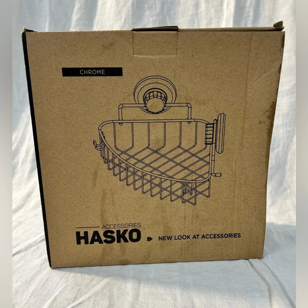 HASKO Chrome Shower Caddy